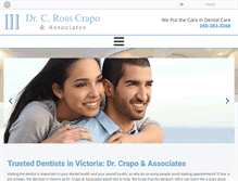 Tablet Screenshot of drcrapo.com